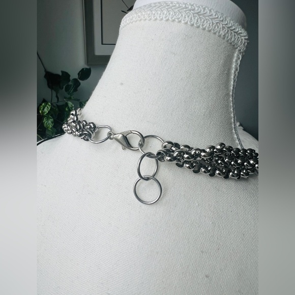 Custom 3 Tier Style Eleven Crystal Quartz BVG Inspirato Chain - Picture 5 of 7